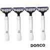 Gita 휴대용 면도기 남성 위생 쉐이빙 용품 4P 여행용 Portable Shaver Men's Hygiene Shaving Tools 4P Travel Set [Dorco Pace 4 Portable Shaver 4 Blades]
