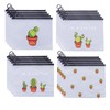 Pack of 20 Document Bags 21 x 17 cm, Plastic