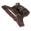 Tourbon Leather Utility Tool Belt Pouch 8 Pockets Tools Holster