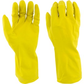 Ironwear 4650 14 mil Latex Gloves with Flock lining
