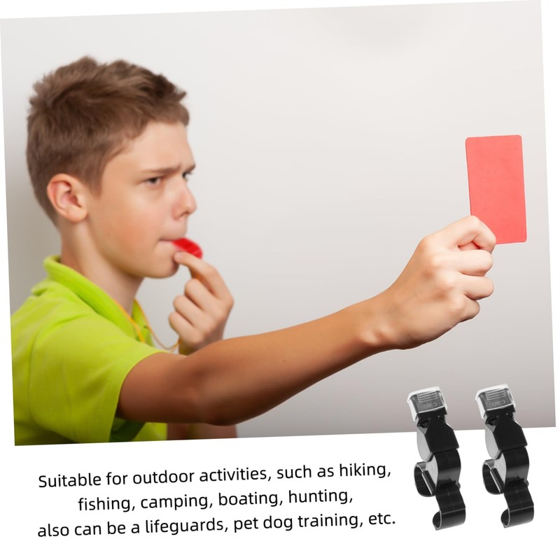 VANZACK Hand Squeeze Sports Whistle Multi-use Portable Whistles for Hiking