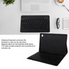 Tablet Keyboard Case Magnetic Black Detachable Trackpad TPU Case with
