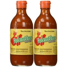 Valentina Salsa Picante Mexican Hot Sauce - 12.5 oz. (Pack of 2)
