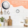 ABOOFAN Suction Cup Shower Clock Wall Clock for Bathroom Kitchen