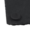 MOUYAT 30 Pack 4x4 Inch Black Slate Plates, Square Slate