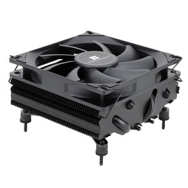 Thermalright AXP90-X47 Black Low Profile CPU Air Cooler, 47mm Height, TL-9015B SLIN PWM Fan, AGHP Technology, for AMD AM4/AM5Intel 1150/1151/1155/1156/1200(Black)