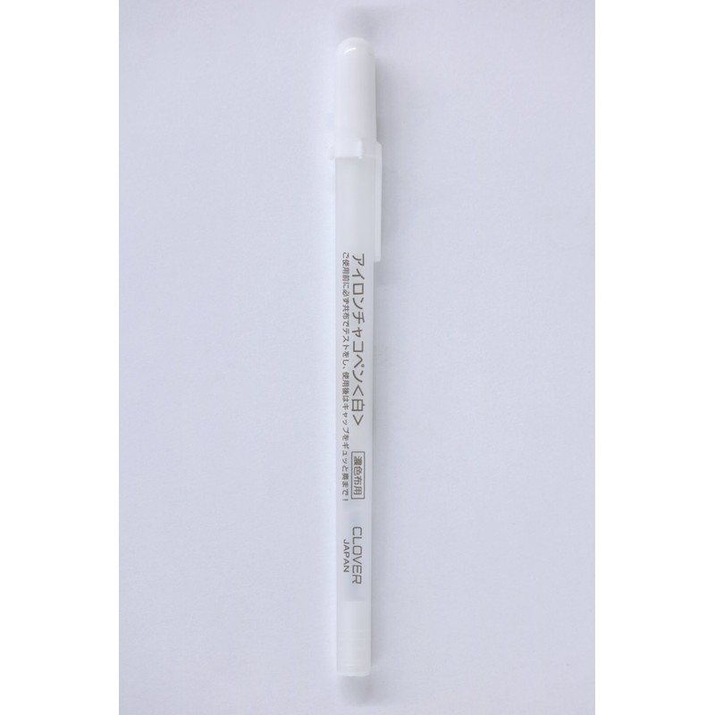 Clover Iron-on Chalk Pen 40×185×11mm White 24-421