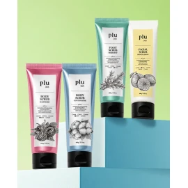 DAISO Plu365 Facial Scrub 100g Honey Lemon Flavor
