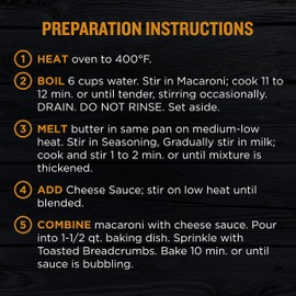 Cracker Barrel Sharp Cheddar Oven Baked Macaroni & Cheese Dinner (5 ct Pack, 12.3 oz Bags)