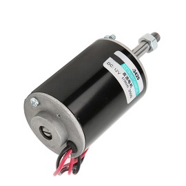 12V/24V DC permanent magnet high-speed motor forward and reverse small motor speed control motor 30W high-speed mute (12V3500 rpm), Automated Industry