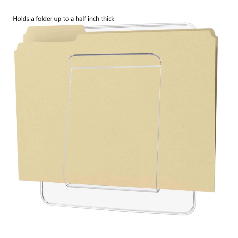 Deflect-o 65501 File/Chart Holder, 2 Packs