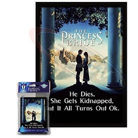 Max Protect 50 Princess Bride Deck Protectors Gloss Sleeves 1-Pack - Standard Gaming Size He Dies, she gets Kidnapped, but it All Turns Out Okay.