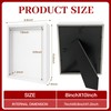 4 Pack 8"x 10" Shadow Boxes Frame Display Cases Wooden
