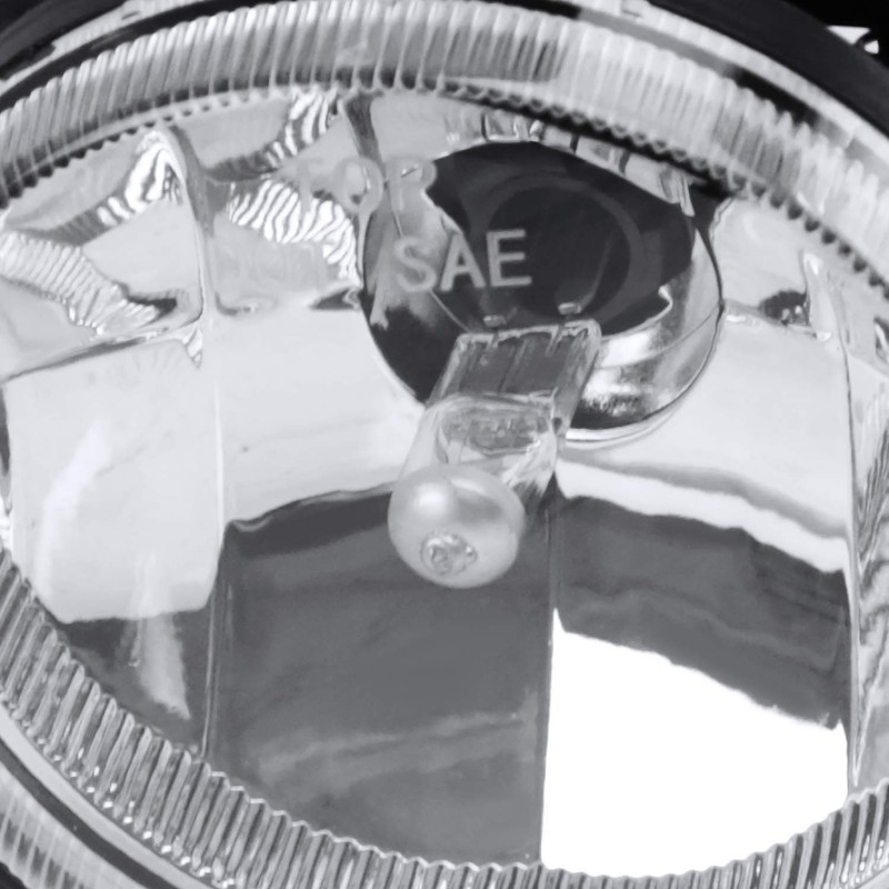 Spec-D Tuning Clear Driving Fog Lights +Bulbs Compatible with 1999-2002