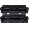 Canon Genuine 055 Black Toner Cartridge 2-Pack