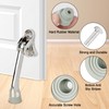 12-Pack Door Stopper Replacement Rubber Tips Heavy Duty Stop Holder