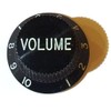 Black guitar control knobs 0-10 scale 2x tone + 1x