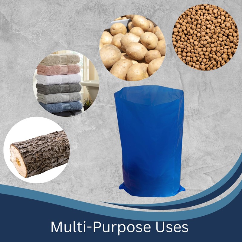 14 Blue Rubble Sacks Heavy Duty Extra Strong Rubble Bags.