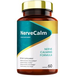 Nerve Calm Ashwagandha, Lion's Mane & Moringa Complex - 60 Capsules