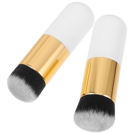 WOONEKY Fluffy Synthetic Foundation Brush for Women Blush Brush Set Perfect for Blush Powder