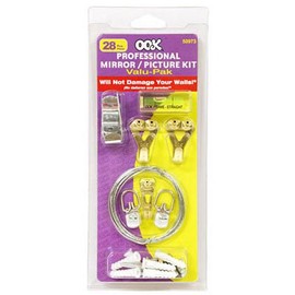 OOK/IMPEX SYSTEMS GROUP 50973 Series Mirror Hang Value Pack, Gold