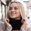MERIWOOL 100% Merino Wool Ski Neck Gaiter Winter Neck Warmer
