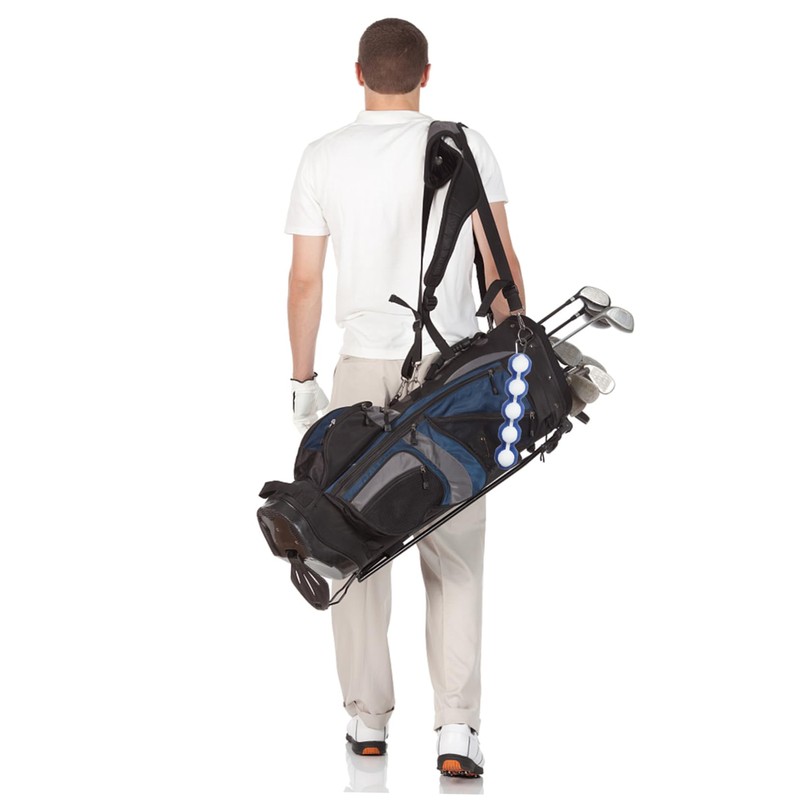 Gogogmee Elastic Golf Ball Holder Buckle Design Golf Ball Sleeves