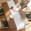 Encasa XO Table Runner | Pure Cotton with Hemstitch Design