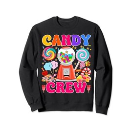 Candyland Candy Crew For Decorations Sweetie Candy Squad Sweatshirt