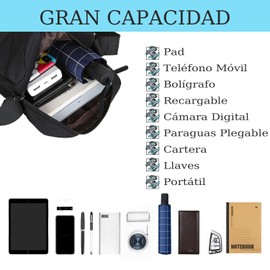 Bandolera Hombre,Mariconera,Crossbody Hombre,Bolsa Mensajero Bandolera Impermeable Bolsa Crossbody,Para Uso Diario,Deportes,Empresas,Senderismo,viajes(Negro)