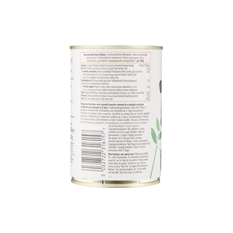 Biona Black Chick Peas Organic - Pack of 1