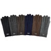 BRUCERIVER Men Pure Wool Knitted Gloves with Thinsulate Lining Size