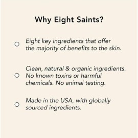 Suero De Ácido Hialurónico Puro Eight Saints Skincare Para D                                                                                          