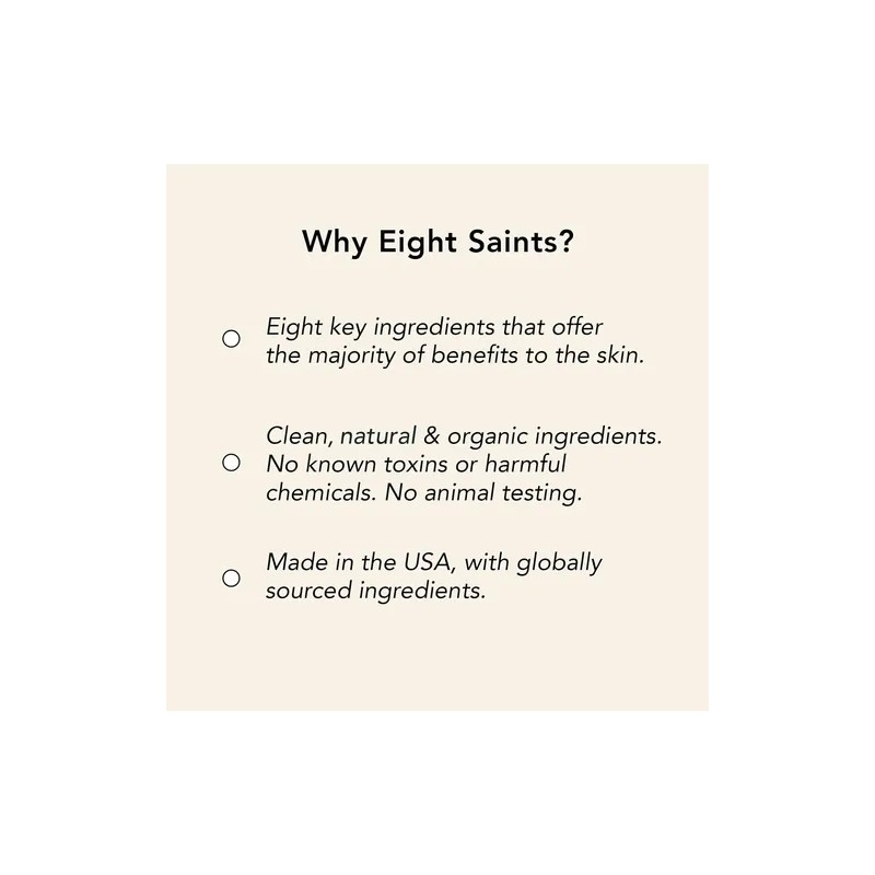 Suero De Ácido Hialurónico Puro Eight Saints Skincare Para D