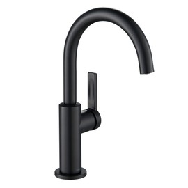 KRAUS Oletto Single Handle Kitchen Bar Faucet in Matte Black, KPF-2822MB