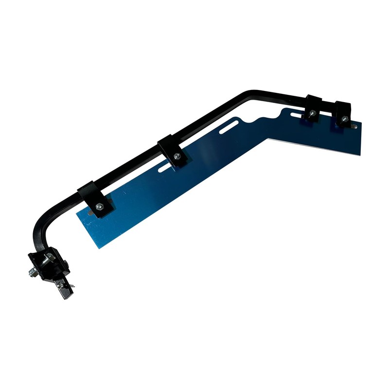 Pair Angle Down Bar Mud Flap Hangers Bracket Angled 28"