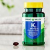 Spring Valley Vitamin K2 100mcg- 60 softgels (Pack of 1),