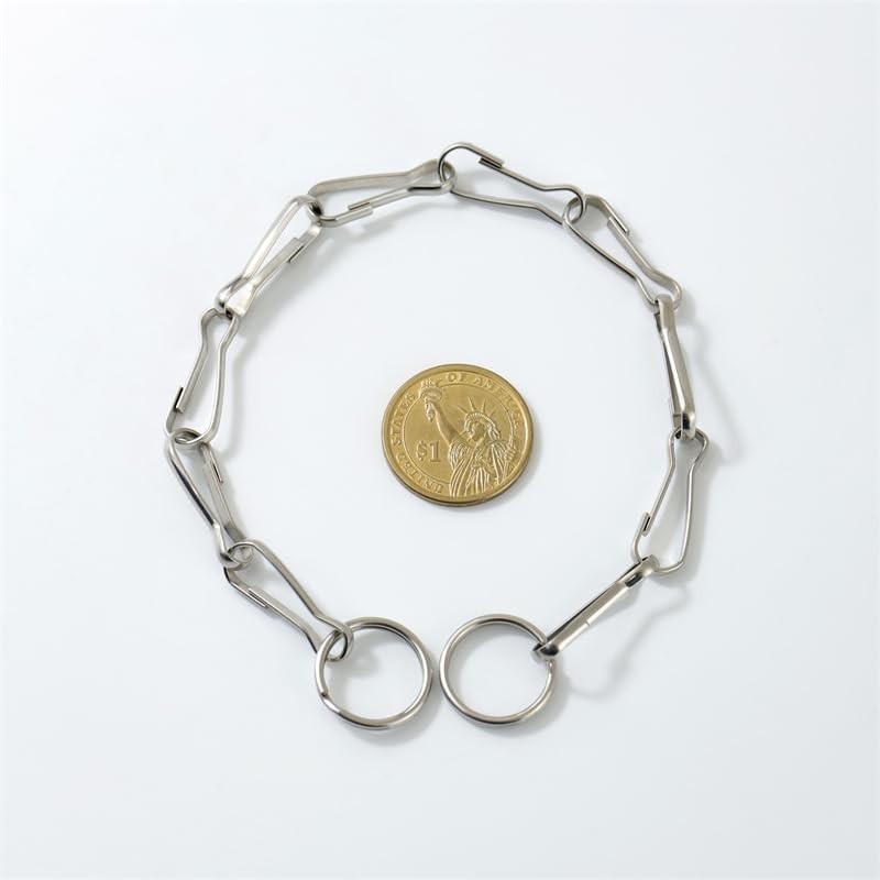 Toilet Handle Chain Stainless Steel Toilet Flapper Chain Universal Toilet