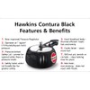 Hawkins CB50 Hard Anodised Pressure Cooker, 5-Liter,Black