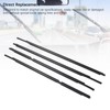 Window Moulding Trim Weatherstrip Window Seal, 4PCS Car Door Weatherstrip