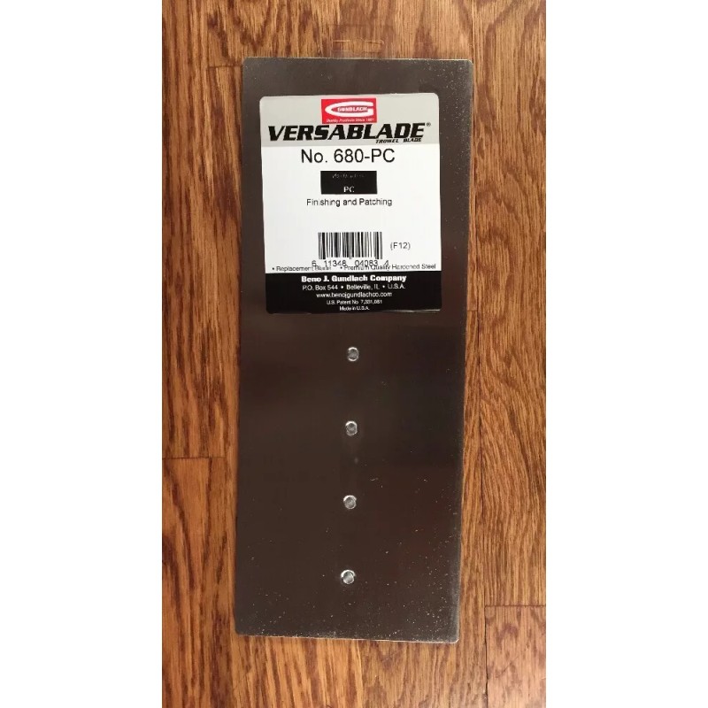 Gundlach 680-PC Versablade Flooring Trowel Blade