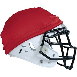 Champro Football Helmet Scrimmage Cap (Scarlet)