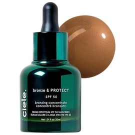 Other brands Ciele Bronze & Protect SPF 50+ Bronzing Concentrate 1.01 fl oz/30 mL Bronze 01 Light/Medium / 씨엘레 브론즈 앤 프로텍트 SPF 50+ 브론징 컨센트레이트 1.01 액량 온스/30mL 브론즈 01 라이트/미디엄