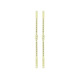 Lowrider 26" Cage Twisted Spring Fork Bars Gold. Bike Fork Part, Bicycle Fork Part, Bike Parts, Bicycle Parts