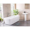 OG-ER Bath Mat Set, 2 Pieces, Terry Cloth Shower Mat,