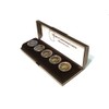 Lindner S2090 coin case for a set 2 Euro commemorative