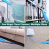 Sealegend 2 Pieces Dryer Vent Cleaner Kit Dryer Lint Vacuum