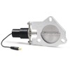 2.5" Electric Exhaust Y-pipe Valve Kit with Remote Switch Dump