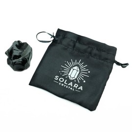 Solara Crystal Solara Crystal | Raw Healing Crystals C Natural Amethyst, Quartz, Citrine & More | Chakra Balancing, Meditation, Energy Cleansing, Spiritual Decor, Gift Bag Included (Obsidian)