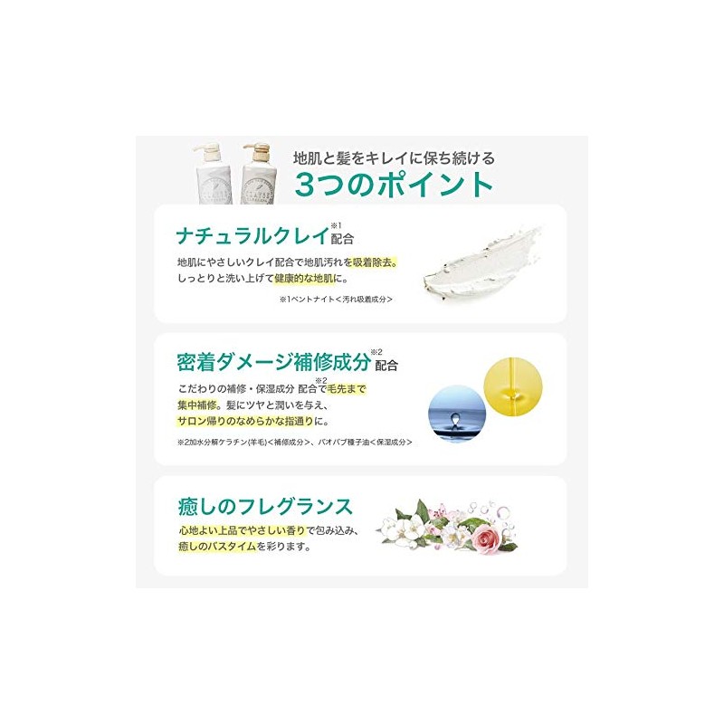 CLAYGE Treatment (S), 16.9 fl oz (500 ml), Hot and